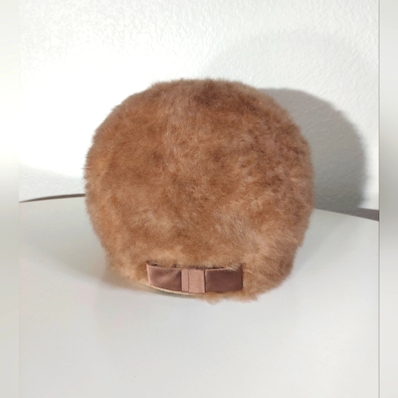 Leslie James Accessories - Leslie James Best Apparel Vintage 1960's Tan Mohair Hat